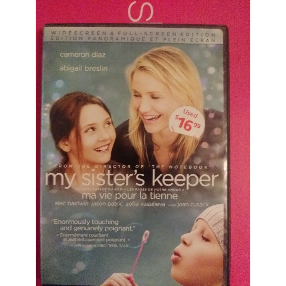 My Sister's Keeper DVD movie
